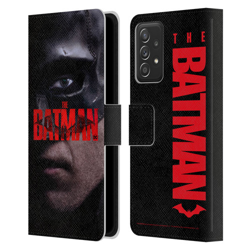The Batman Posters Close Up Leather Book Wallet Case Cover For Samsung Galaxy A52 / A52s / 5G (2021)