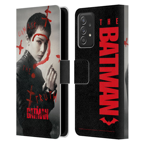 The Batman Posters Catwoman Unmask The Truth Leather Book Wallet Case Cover For Samsung Galaxy A52 / A52s / 5G (2021)