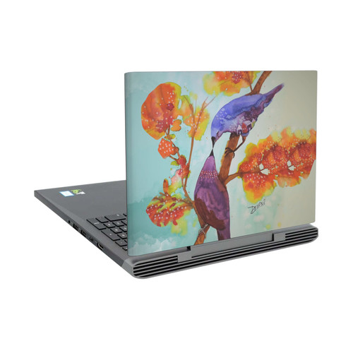 Sylvie Demers Birds 3 Kissing Vinyl Sticker Skin Decal Cover for Dell Inspiron 15 7000 P65F