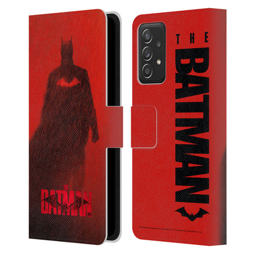 The Batman Posters Red Rain Leather Book Wallet Case Cover For Samsung Galaxy A52 / A52s / 5G (2021)