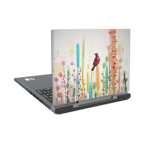 Sylvie Demers Birds 3 Scarlet Vinyl Sticker Skin Decal Cover for Dell Inspiron 15 7000 P65F