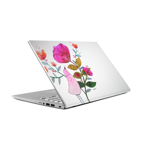 Sylvie Demers Birds 3 Crimson Vinyl Sticker Skin Decal Cover for Asus Vivobook 14 X409FA-EK555T