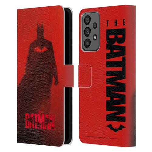 The Batman Posters Red Rain Leather Book Wallet Case Cover For Samsung Galaxy A73 5G (2022)