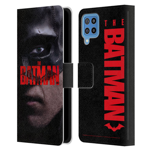 The Batman Posters Close Up Leather Book Wallet Case Cover For Samsung Galaxy F22 (2021)