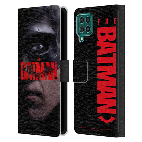 The Batman Posters Close Up Leather Book Wallet Case Cover For Samsung Galaxy F62 (2021)