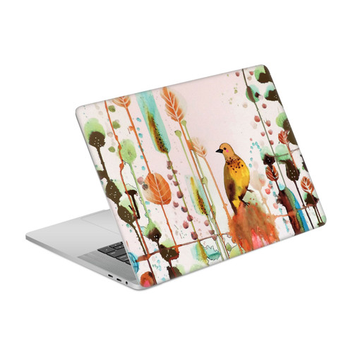 Sylvie Demers Birds 3 Gold Vinyl Sticker Skin Decal Cover for Apple MacBook Pro 15.4" A1707/A1990