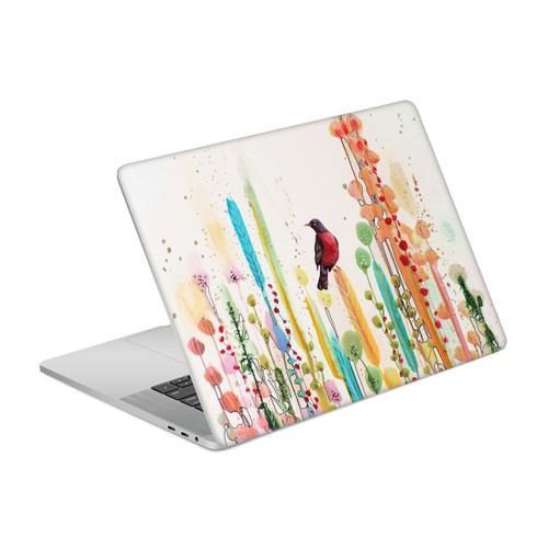 Sylvie Demers Birds 3 Scarlet Vinyl Sticker Skin Decal Cover for Apple MacBook Pro 15.4" A1707/A1990