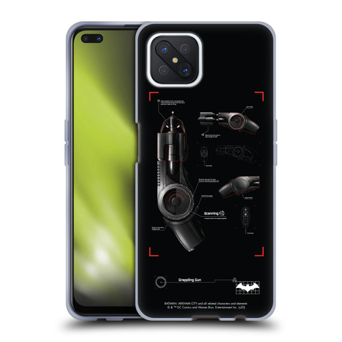 Batman Arkham City Graphics Grappling Gun Soft Gel Case for OPPO Reno4 Z 5G