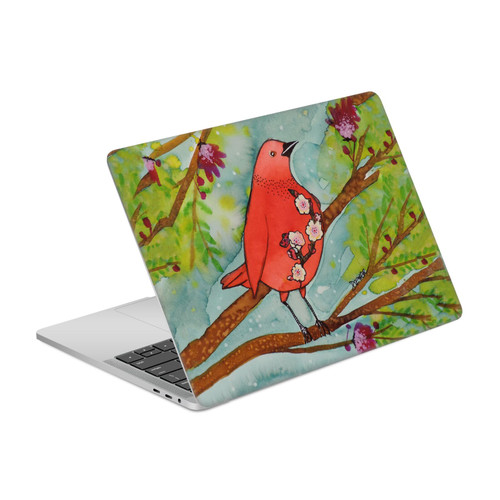 Sylvie Demers Birds 3 Flower Vinyl Sticker Skin Decal Cover for Apple MacBook Pro 13.3" A1708
