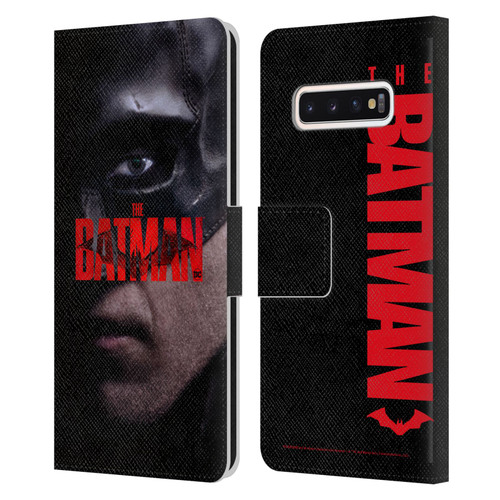 The Batman Posters Close Up Leather Book Wallet Case Cover For Samsung Galaxy S10