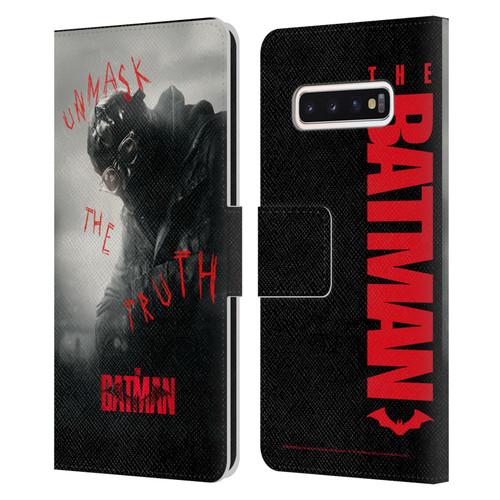 The Batman Posters Riddler Unmask The Truth Leather Book Wallet Case Cover For Samsung Galaxy S10