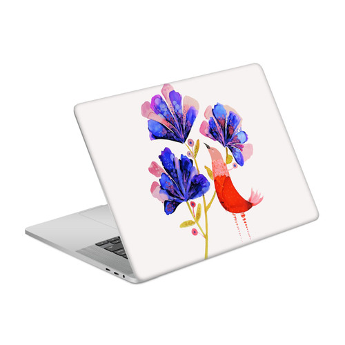 Sylvie Demers Birds 3 Red Vinyl Sticker Skin Decal Cover for Apple MacBook Pro 16" A2141