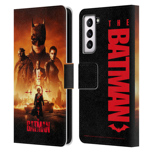 The Batman Posters Group Leather Book Wallet Case Cover For Samsung Galaxy S21 FE 5G