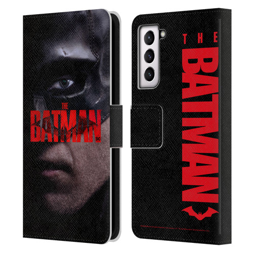 The Batman Posters Close Up Leather Book Wallet Case Cover For Samsung Galaxy S21 5G