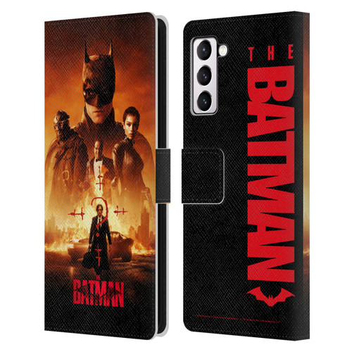The Batman Posters Group Leather Book Wallet Case Cover For Samsung Galaxy S21+ 5G