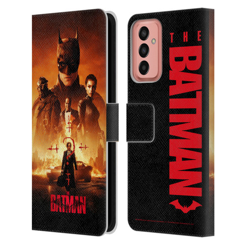 The Batman Posters Group Leather Book Wallet Case Cover For Samsung Galaxy M13 (2022)