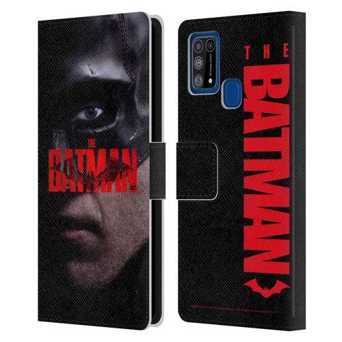 The Batman Posters Close Up Leather Book Wallet Case Cover For Samsung Galaxy M31 (2020)