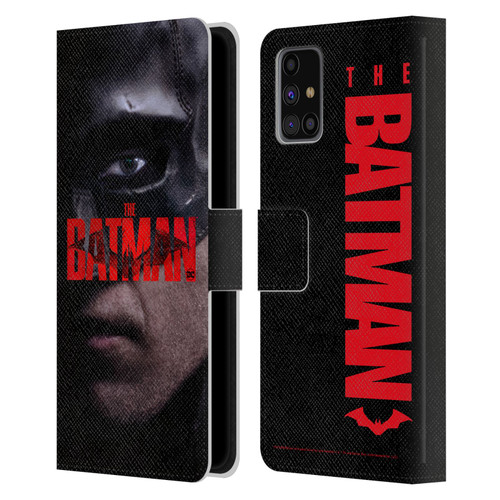 The Batman Posters Close Up Leather Book Wallet Case Cover For Samsung Galaxy M31s (2020)