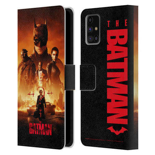 The Batman Posters Group Leather Book Wallet Case Cover For Samsung Galaxy M31s (2020)