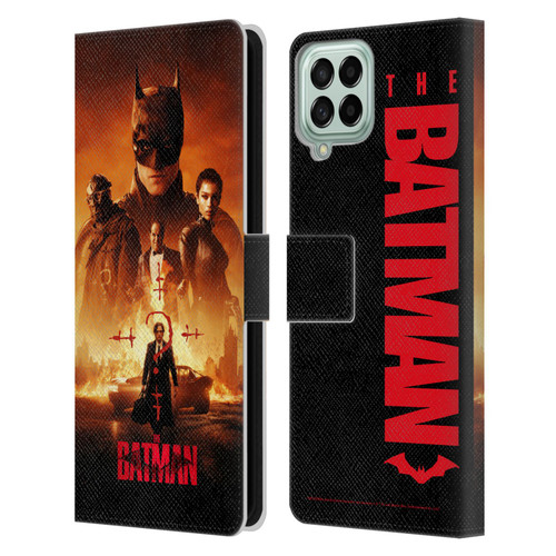 The Batman Posters Group Leather Book Wallet Case Cover For Samsung Galaxy M33 (2022)