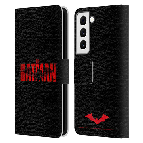 The Batman Posters Logo Leather Book Wallet Case Cover For Samsung Galaxy S22 5G