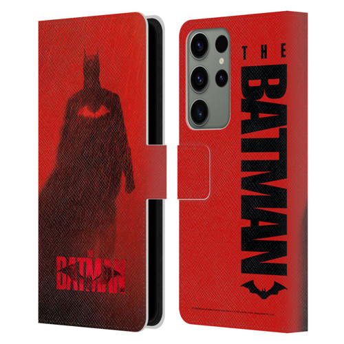 The Batman Posters Red Rain Leather Book Wallet Case Cover For Samsung Galaxy S23 Ultra 5G