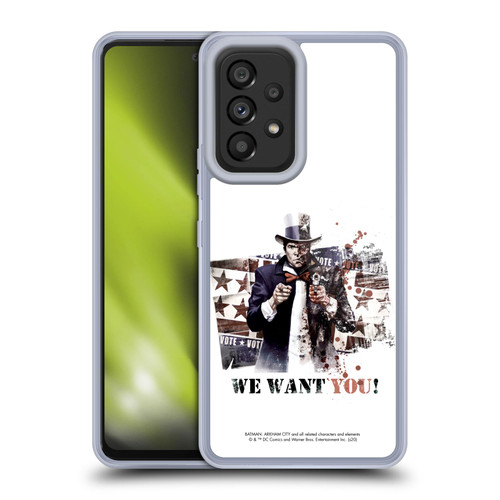 Batman Arkham City Graphics Two-Face We Want You Soft Gel Case for Samsung Galaxy A53 5G (2022)