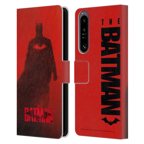 The Batman Posters Red Rain Leather Book Wallet Case Cover For Sony Xperia 1 IV