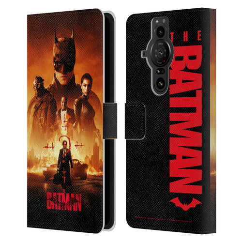 The Batman Posters Group Leather Book Wallet Case Cover For Sony Xperia Pro-I