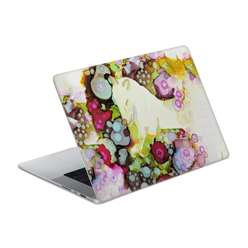 Sylvie Demers Nature Sweet Wolf Vinyl Sticker Skin Decal Cover for Apple MacBook Pro 16" A2485