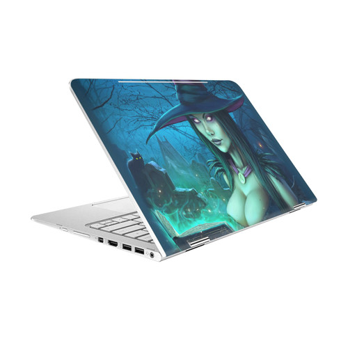 Christos Karapanos Dark Hours Witch Vinyl Sticker Skin Decal Cover for HP Spectre Pro X360 G2