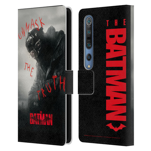 The Batman Posters Riddler Unmask The Truth Leather Book Wallet Case Cover For Xiaomi Mi 10 5G / Mi 10 Pro 5G