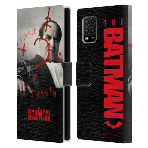 The Batman Posters Penguin Unmask The Truth Leather Book Wallet Case Cover For Xiaomi Mi 10 Lite 5G