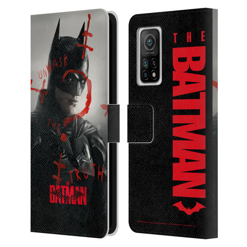 The Batman Posters Unmask The Truth Leather Book Wallet Case Cover For Xiaomi Mi 10T 5G