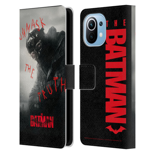 The Batman Posters Riddler Unmask The Truth Leather Book Wallet Case Cover For Xiaomi Mi 11