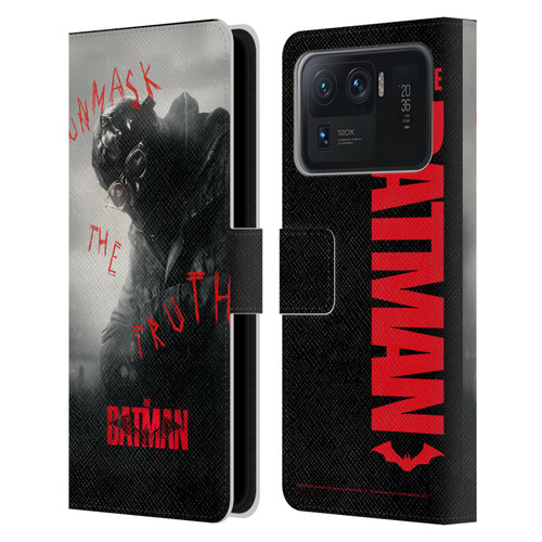 The Batman Posters Riddler Unmask The Truth Leather Book Wallet Case Cover For Xiaomi Mi 11 Ultra