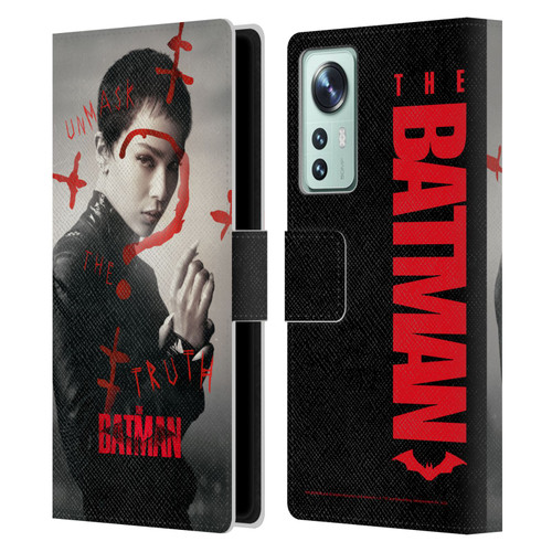 The Batman Posters Catwoman Unmask The Truth Leather Book Wallet Case Cover For Xiaomi 12