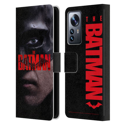The Batman Posters Close Up Leather Book Wallet Case Cover For Xiaomi 12 Pro