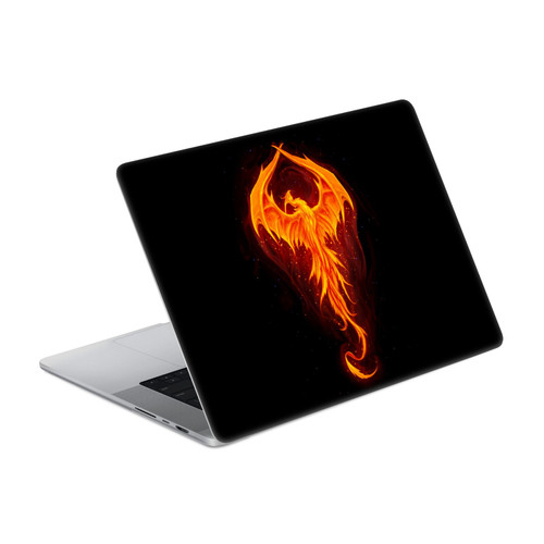 Christos Karapanos Dark Hours Dragon Phoenix Vinyl Sticker Skin Decal Cover for Apple MacBook Pro 14" A2442