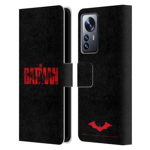 The Batman Posters Logo Leather Book Wallet Case Cover For Xiaomi 12 Pro