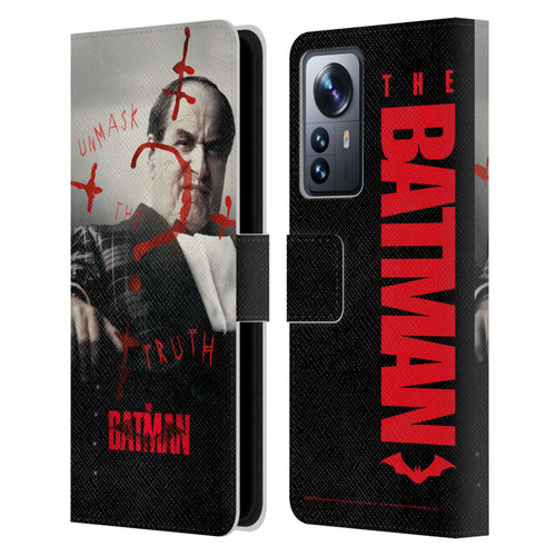 The Batman Posters Penguin Unmask The Truth Leather Book Wallet Case Cover For Xiaomi 12 Pro