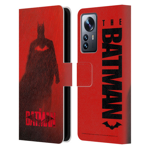 The Batman Posters Red Rain Leather Book Wallet Case Cover For Xiaomi 12 Pro