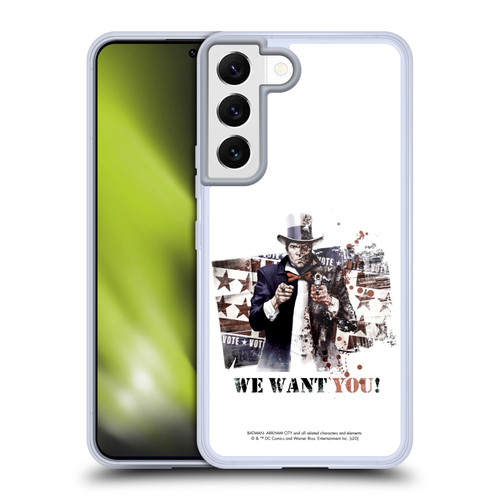 Batman Arkham City Graphics Two-Face We Want You Soft Gel Case for Samsung Galaxy S22 5G