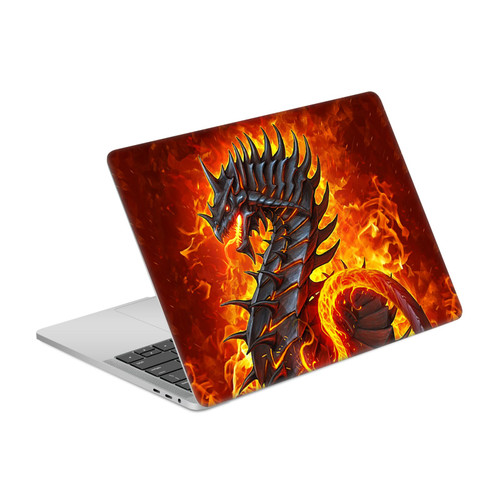 Christos Karapanos Dragons 2 Fire Vinyl Sticker Skin Decal Cover for Apple MacBook Pro 13" A1989 / A2159