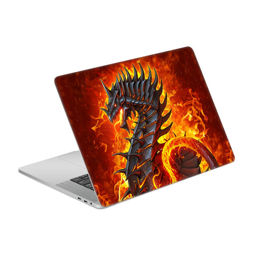 Christos Karapanos Dragons 2 Fire Vinyl Sticker Skin Decal Cover for Apple MacBook Pro 15.4" A1707/A1990