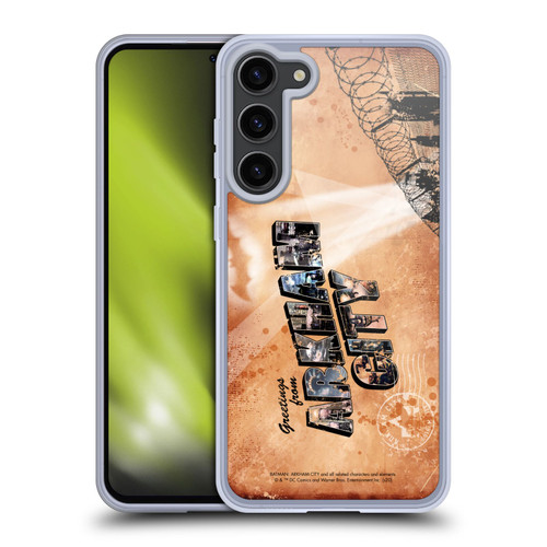 Batman Arkham City Graphics Postcard Soft Gel Case for Samsung Galaxy S23+ 5G