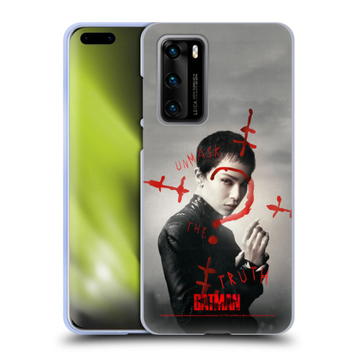 The Batman Posters Catwoman Unmask The Truth Soft Gel Case for Huawei P40 5G