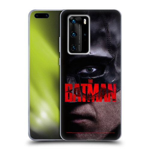 The Batman Posters Close Up Soft Gel Case for Huawei P40 Pro / P40 Pro Plus 5G