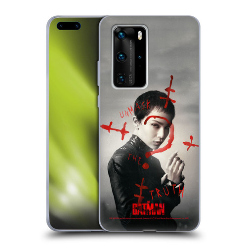The Batman Posters Catwoman Unmask The Truth Soft Gel Case for Huawei P40 Pro / P40 Pro Plus 5G