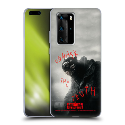 The Batman Posters Riddler Unmask The Truth Soft Gel Case for Huawei P40 Pro / P40 Pro Plus 5G